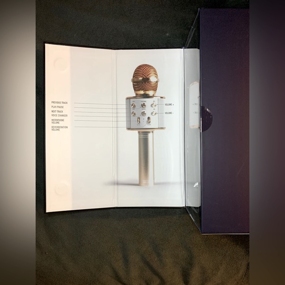 iJoy Open Mic Bluetooth Karaoke Rose Gold Microphone BRAND NEW! - Picture 3 of 4